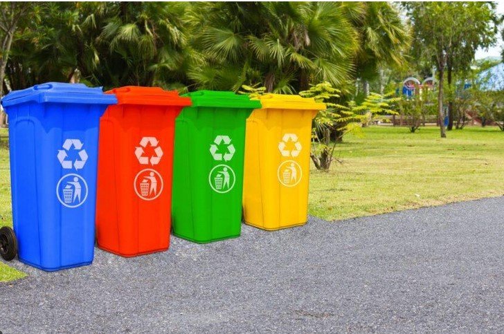 waste bins 